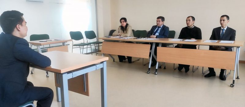Yoshlar muammolarini o‘rganish va istiqbolli kadrlarni tayyorlash institutida mustaqil izlanuvchilikka qabul imtihonlari bo‘lib o‘tdi